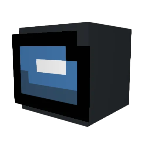Lebowski05 Minecraft avatar head, 3D render