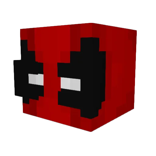 Lebrondqbrada Minecraft avatar head, 3D render