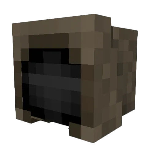 Lecrixo Minecraft avatar head, 3D render