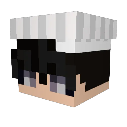 Ledch89 Minecraft avatar head, 3D render