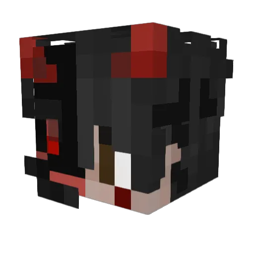Lee3021 Minecraft avatar head, 3D render