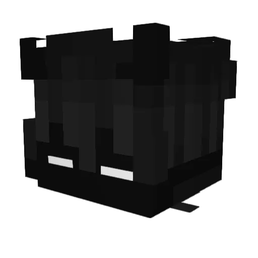 LeeBangJi Minecraft avatar head, 3D render