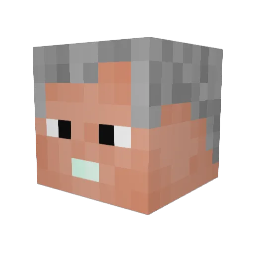 LeeChristmas91 Minecraft avatar head, 3D render