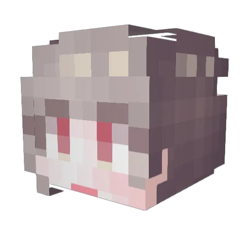 Lee_1010 Minecraft avatar head, 3D render