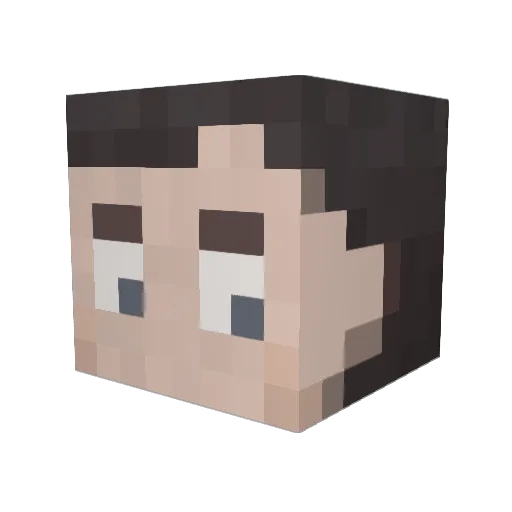 Lee_Smith Minecraft avatar head, 3D render
