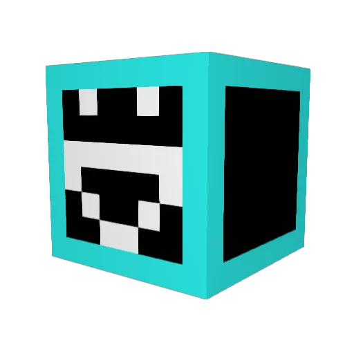 Lee_night Minecraft avatar head, 3D render