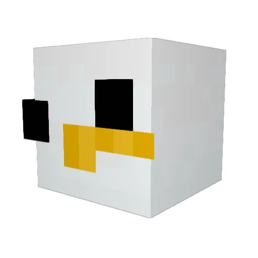 Lee_se0 Minecraft avatar head, 3D render