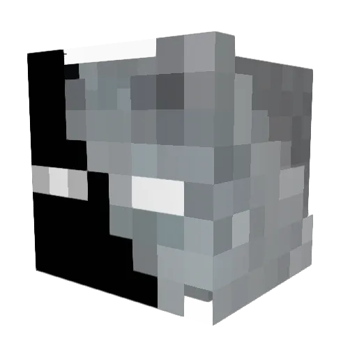 Leebirdimus Minecraft avatar head, 3D render