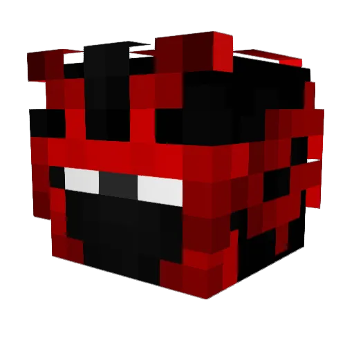 Leeeeg_ Minecraft avatar head, 3D render