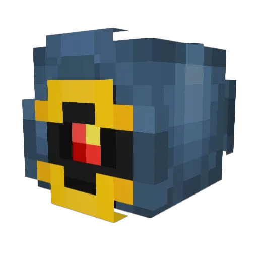 Leekiddie Minecraft avatar head, 3D render
