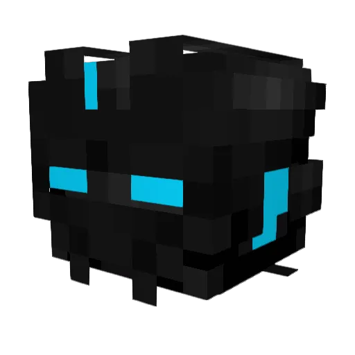 Leendrix Minecraft avatar head, 3D render