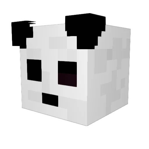 LeeroyJenkiins Minecraft avatar head, 3D render