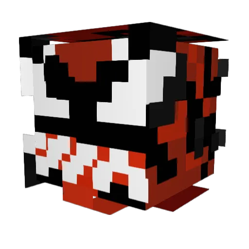 Leesox Minecraft avatar head, 3D render