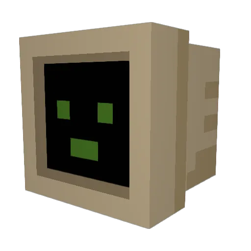 LeetleBeetle21 Minecraft avatar head, 3D render