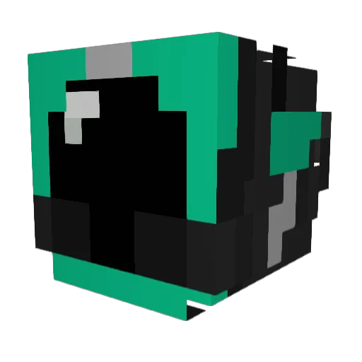 Leevi231 Minecraft avatar head, 3D render