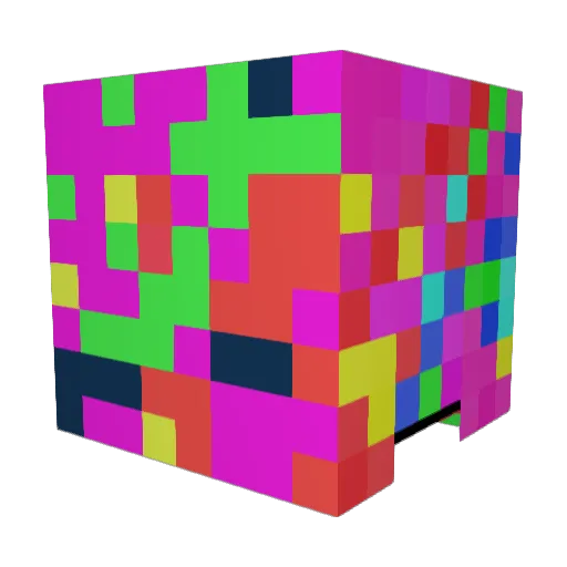 Leferio Minecraft avatar head, 3D render