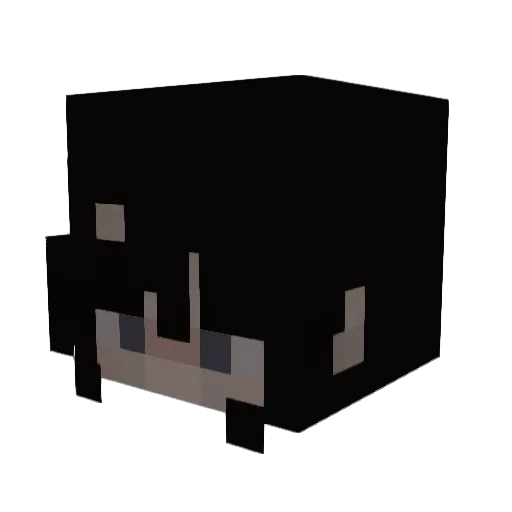LeftBehindTrash Minecraft avatar head, 3D render