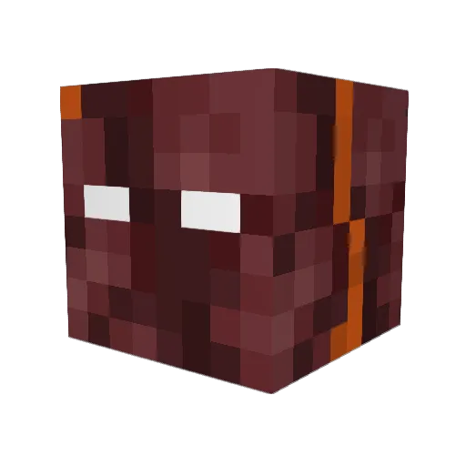 LeftyDupes Minecraft avatar head, 3D render
