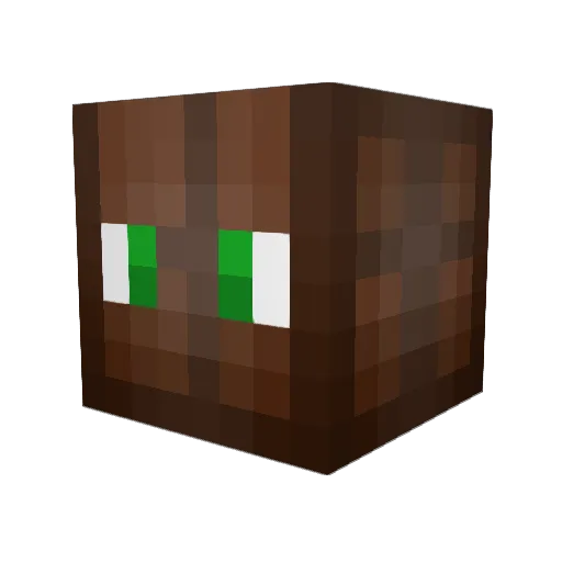 LeftyF2P Minecraft avatar head, 3D render