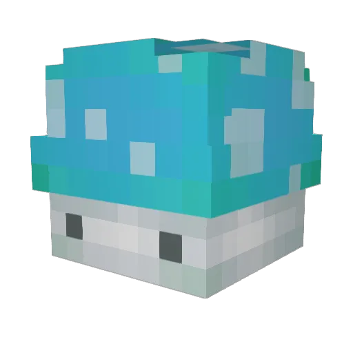 Legacy09 Minecraft avatar head, 3D render