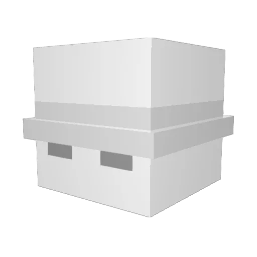 Legacy82 Minecraft avatar head, 3D render