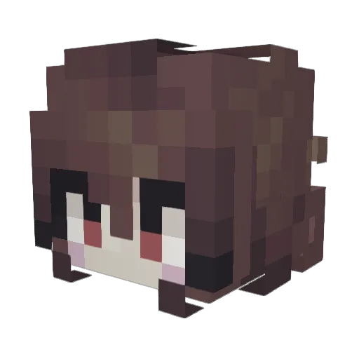 Legacy_247 Minecraft avatar head, 3D render