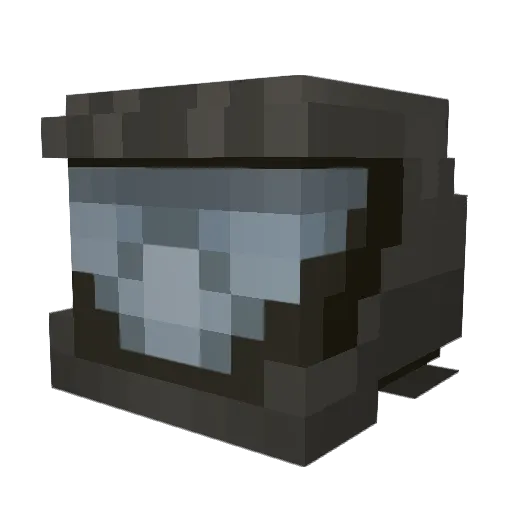 LegateApollo Minecraft avatar head, 3D render