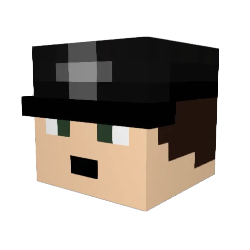 Legate_N Minecraft avatar head, 3D render