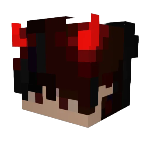 Legend0010 Minecraft avatar head, 3D render