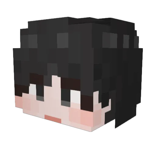 Legend0113 Minecraft avatar head, 3D render