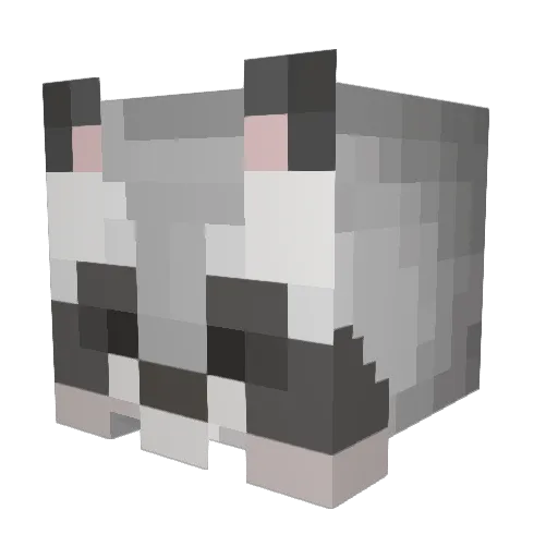 Legend1018 Minecraft avatar head, 3D render