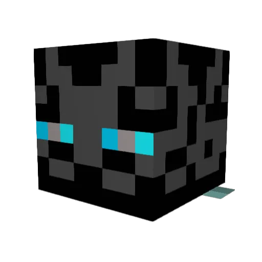 Legend300 Minecraft avatar head, 3D render