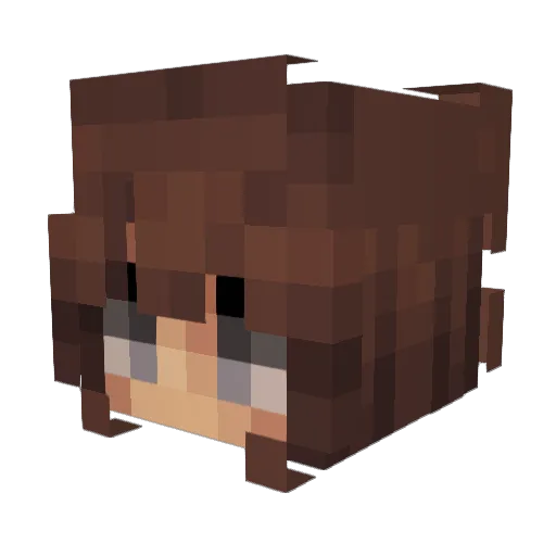 Legend3070 Minecraft avatar head, 3D render