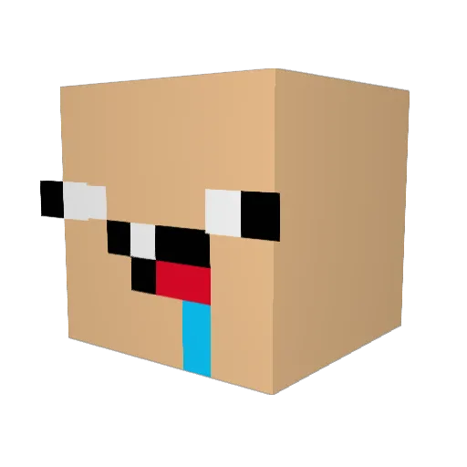 Legend4321 Minecraft avatar head, 3D render