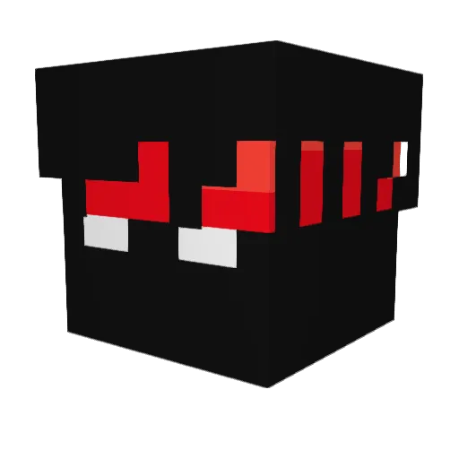 LegendCr1tik Minecraft avatar head, 3D render