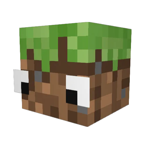 LegendCreeperTR Minecraft avatar head, 3D render