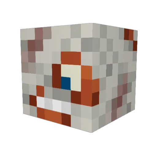 LegendL78 Minecraft avatar head, 3D render