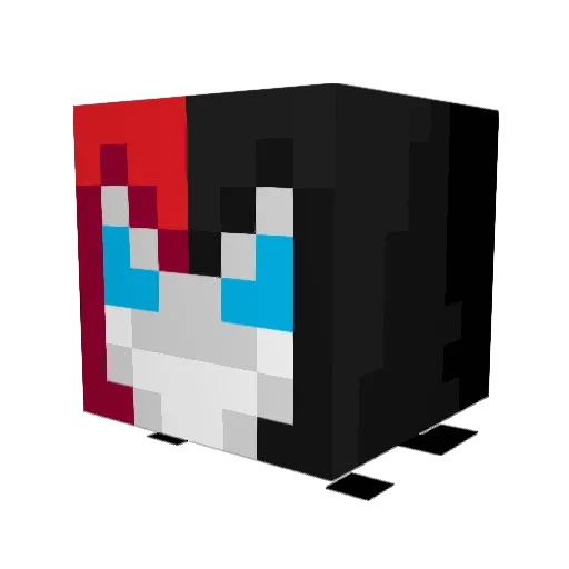 LegendOfYoshi Minecraft avatar head, 3D render