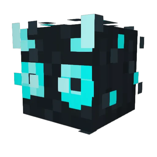 LegendSeeT Minecraft avatar head, 3D render