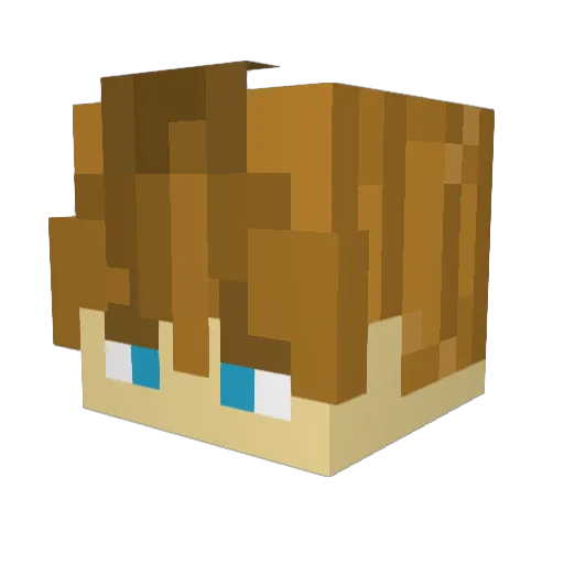 LegendTph Minecraft avatar head, 3D render