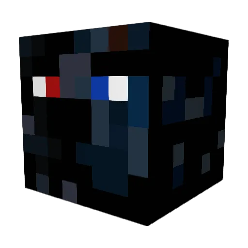 LegendValo Minecraft avatar head, 3D render