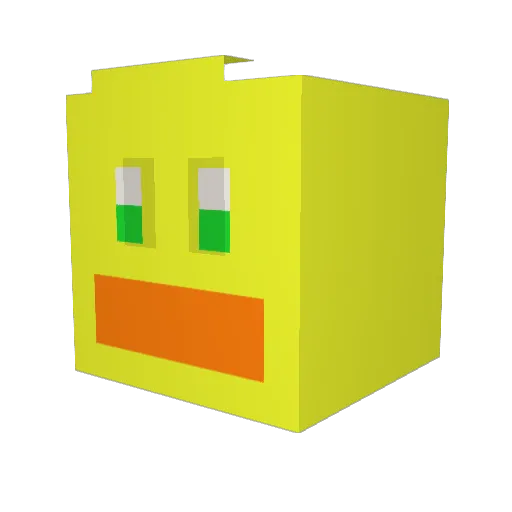 Legend_Bac Minecraft avatar head, 3D render