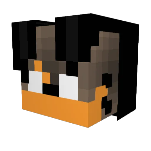 Legend_LUL Minecraft avatar head, 3D render