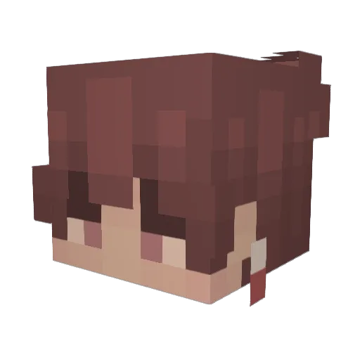 Legend_ay_non Minecraft avatar head, 3D render
