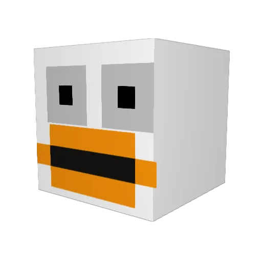 LegendarYoshi21 Minecraft avatar head, 3D render