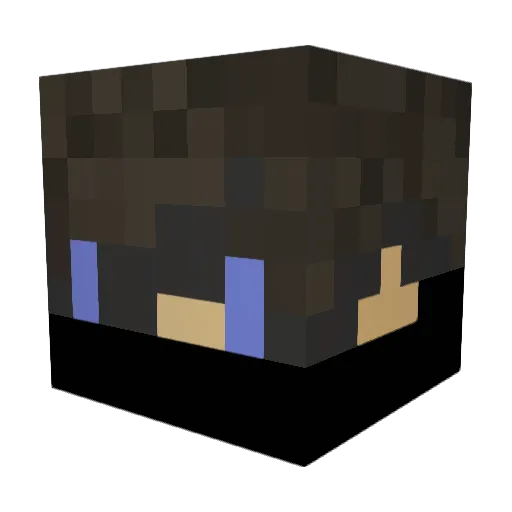 LegendaryGaminYT Minecraft avatar head, 3D render