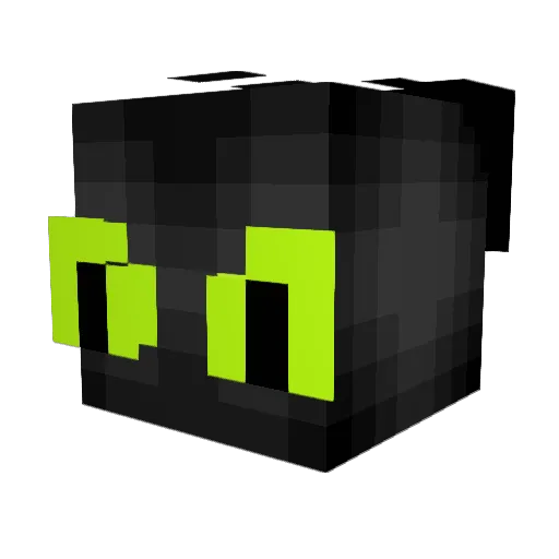 LegendaryHam Minecraft avatar head, 3D render