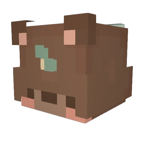 LegendaryKerry Minecraft avatar head, 3D render