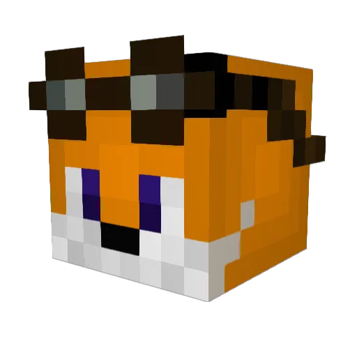 LegendaryKoopa Minecraft avatar head, 3D render