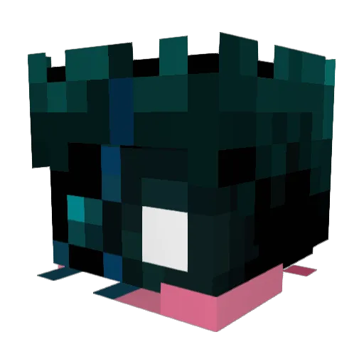 LegendaryPiglin Minecraft avatar head, 3D render